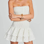 Vestido Premium Elegante Chantilly
