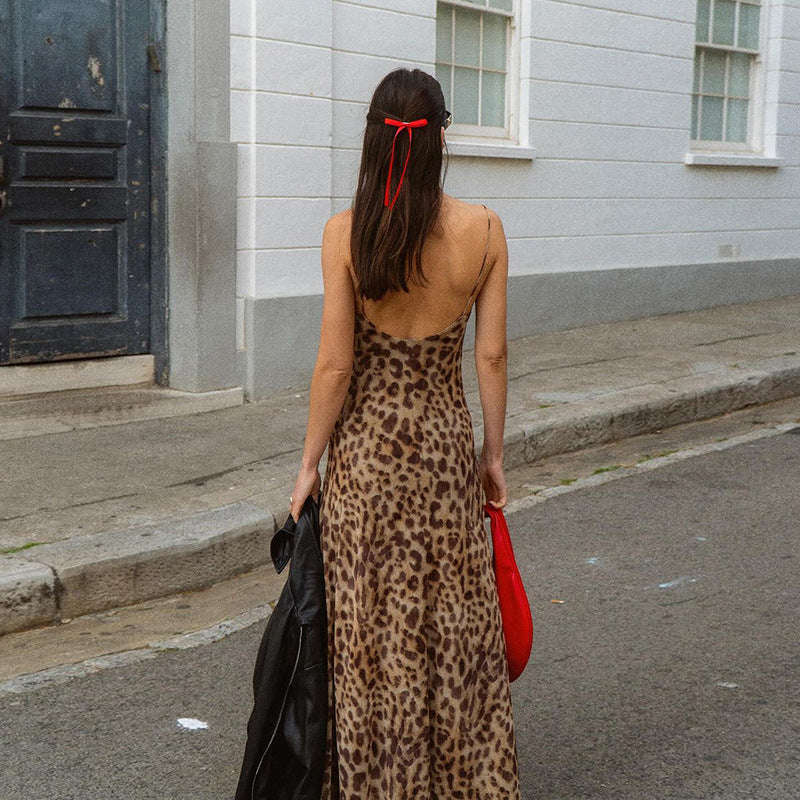 Vestido Elegante Onça Duda