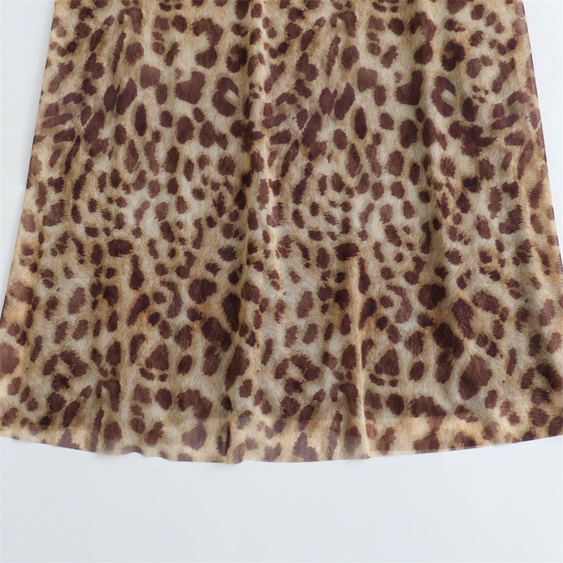 Vestido Elegante Onça Duda