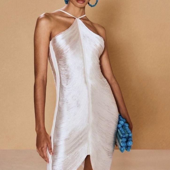 Vestido Premium Elegante Mangueira