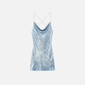 Vestido Elegante Metalizado Sky