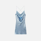 Vestido Elegante Metalizado Sky