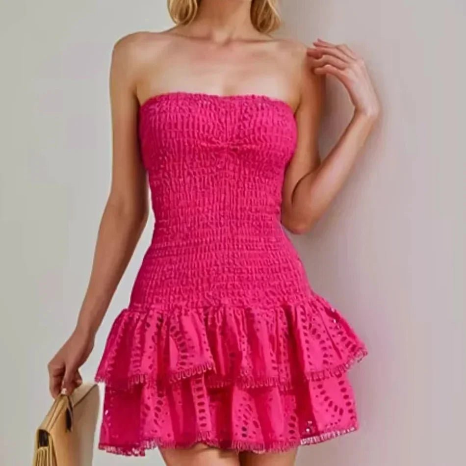 Vestido Elegante Pink Passion
