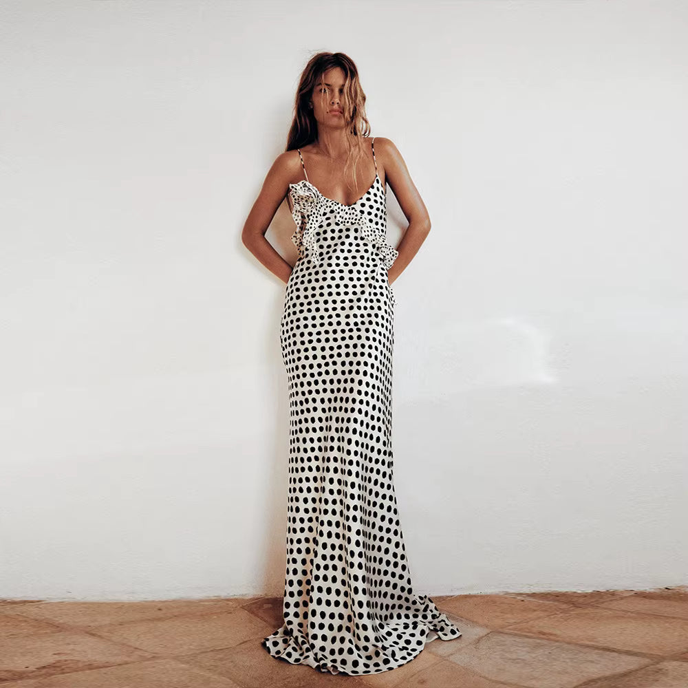 Vestido Elegante Poá Cartagena