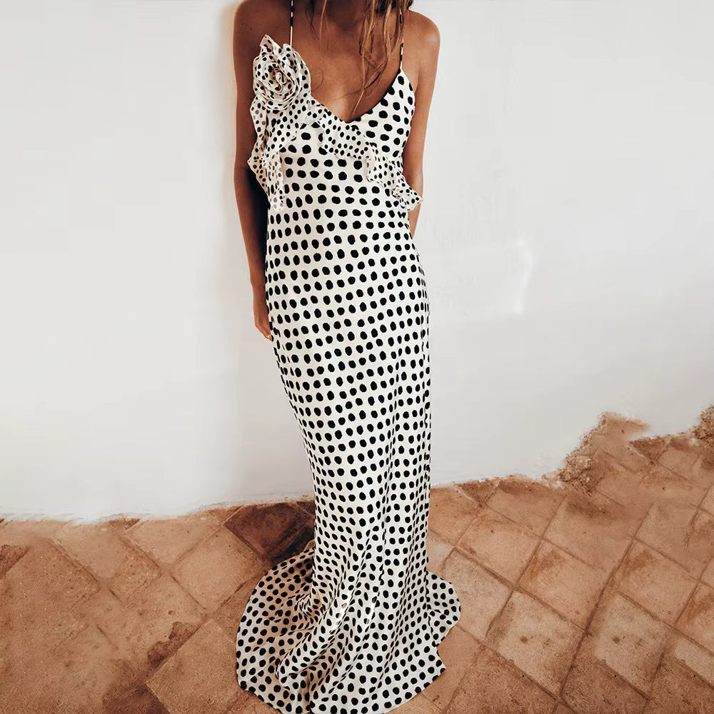 Vestido Elegante Poá Cartagena
