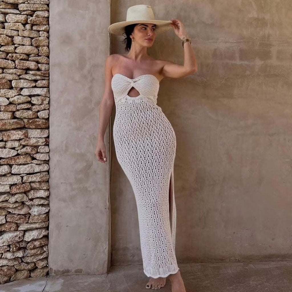 Vestido Elegante Tricô Selene