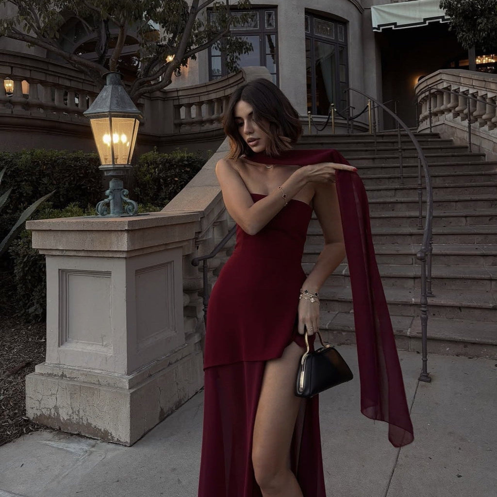 Vestido Elegante Longo Zanzibar