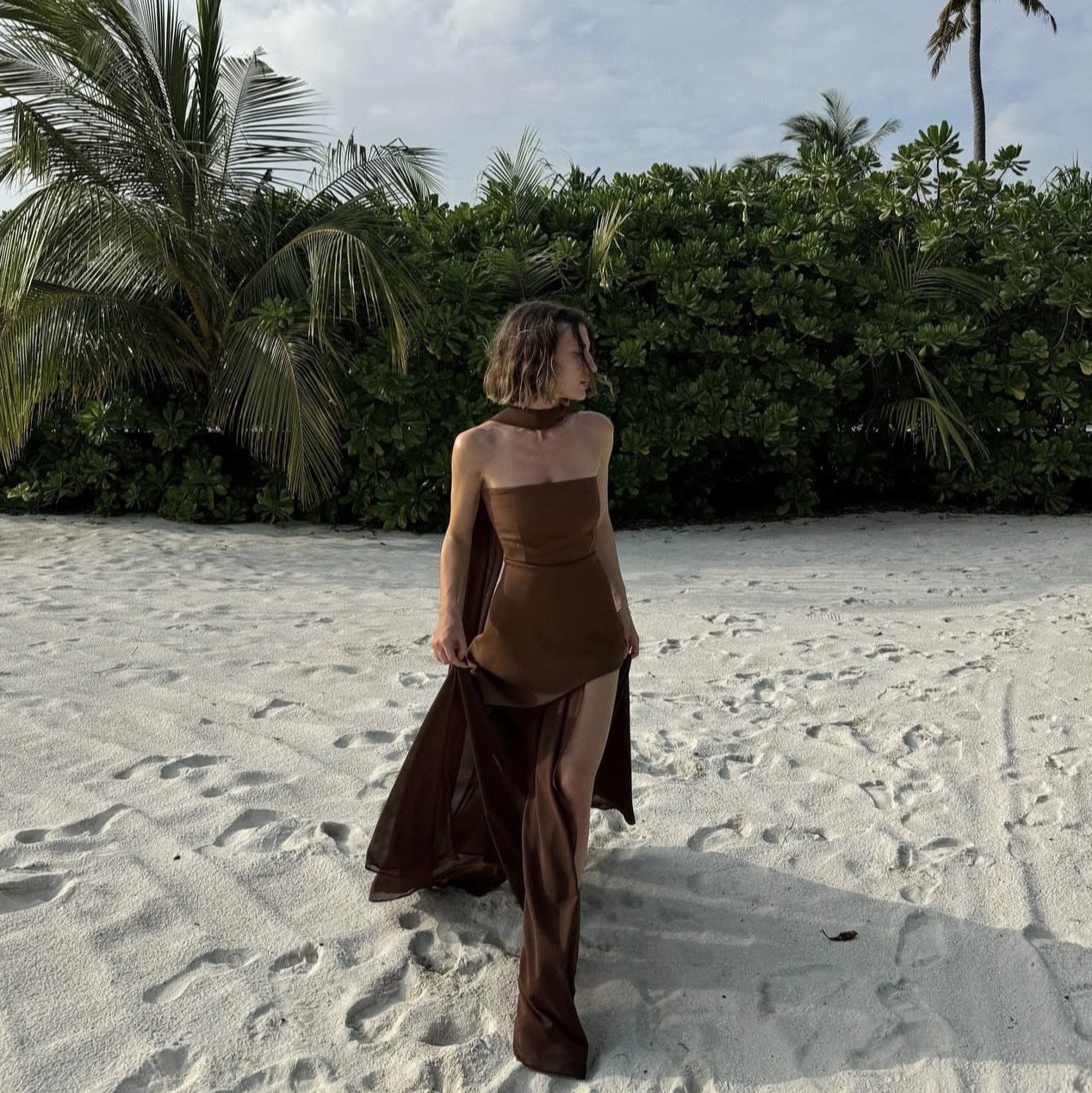 Vestido Elegante Longo Zanzibar
